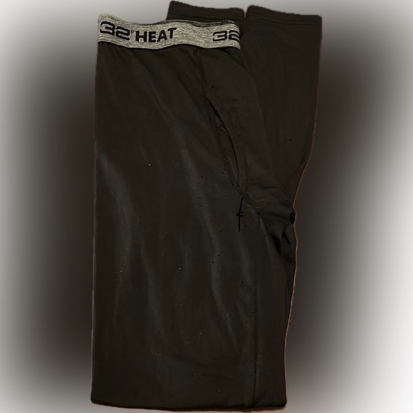 32 Degrees Heat Black Thermal Leggings – Small - Picture 1 of 2